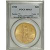 Image 1 : 1910 $20 MS63 PCGS. A pleasing display of lime-gold to