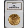 Image 1 : 1910-D $20 MS64 NGC. This highly lustrous yellow-gold