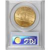 Image 2 : 1911-S $20 MS64 PCGS. A boldly impressed and satiny re