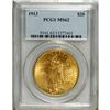Image 1 : 1913 $20 MS62 PCGS. Well-defined overall with softly l