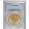Image 1 : 1913-D $20 MS64 PCGS. This charming double eagle is me