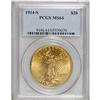 Image 1 : 1914-S $20 MS64 PCGS. Bright luster radiates from fine