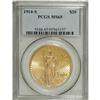 Image 1 : 1914-S $20 MS65 PCGS. The bright, finely grained surfa