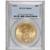 Image 1 : 1922 $20 MS64 PCGS. A sharply struck and lustrous near