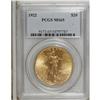 Image 1 : 1922 $20 MS65 PCGS. A highly lustrous and solidly stru