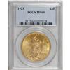 Image 1 : 1923 $20 MS64 PCGS. This satiny and moderately marked
