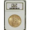 Image 1 : 1923 $20 MS64 NGC. This khaki-gold Choice double eagle