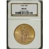 Image 1 : 1924 $20 MS66 NGC. An exceptionally attractive represe