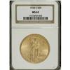 Image 3 : 1924-S $20 MS63 NGC. Mass melting claimed the vast maj