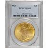 Image 1 : 1926 $20 MS65 PCGS. A beautiful and lustrous apricot-g