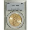 1927 $20 MS64 PCGS. This highly lustrous gold type coi