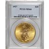 Image 1 : 1927 $20 MS66 PCGS. This boldly impressed Premium Gem