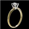 Image 3 : 1 ctw Certified VS/SI Quality Oval Diamond Solitaire Ring 10k Yellow Gold - REF-243Y2X