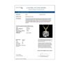 Image 4 : 2.03 ctw Certified Quality Diamond Necklace 10k Yellow Gold - REF-449W5H