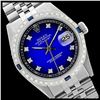 Image 1 : Rolex Men's Stainless Steel, QuickSet, Diam Dial & Diam/Sapphire Bezel