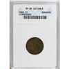 Image 1 : 1869 1C --Corroded--ANACS. XF40 Details. NGC Census