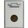 Image 1 : 1872 1C --Cleaned--ANACS. AU50 Details. NGC Census: