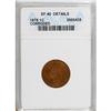 Image 1 : 1878 1C --Corroded--ANACS. XF40 Details. NGC Census