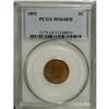Image 1 : 1891 1C MS64 Red and Brown PCGS. PCGS Population (