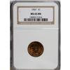 Image 1 : 1907 1C MS65 Brown NGC. NGC Census: (44/1). PCGS P