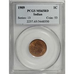 1909 1C MS65 Red PCGS. PCGS Population (552/148).