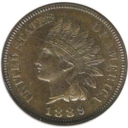 1889 1C PR65 Brown NGC. NGC Census: (34/18). PCGS Popu