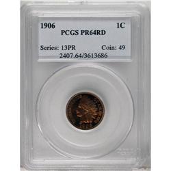 1906 1C PR64 Red PCGS. PCGS Population (28/35). NG