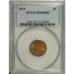 1913 1C MS65 Red and Brown PCGS. PCGS Population (