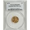 Image 1 : 1972/72 1C Doubled Die MS64 Red PCGS. PCGS Populat