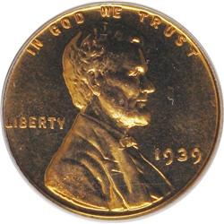 1939 1C PR66 Red PCGS. PCGS Population (247/27). NGC C