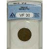 Image 1 : 1864 2C Small Motto VF30 ANACS. NGC Census: (11/23