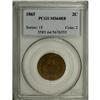 Image 3 : 1865 2C MS64 Red and Brown PCGS. PCGS Population (517/