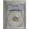 1851-O 3CS MS62 PCGS. PCGS Population (45/209). NG