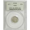 Image 1 : 1871 3CN MS62 PCGS. PCGS Population (15/146). NGC