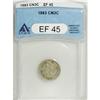 Image 1 : 1883 3CN XF45 ANACS. NGC Census: (2/25). PCGS Popu