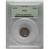 Image 1 : 1872 3CN PR62 PCGS. PCGS Population (14/300). NGC