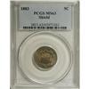 Image 1 : 1883 5C MS63 PCGS. PCGS Population (341/700). NGC