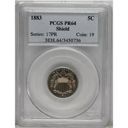 1883 5C PR64 PCGS. PCGS Population (339/585). NGC