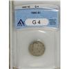 Image 1 : 1885 5C G4 ANACS. NGC Census: (39/324). PCGS Popul