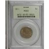 Image 1 : 1911 5C MS63 PCGS. PCGS Population (264/598). NGC