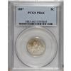 Image 1 : 1887 5C PR64 PCGS. PCGS Population (283/164). NGC