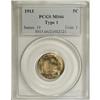 Image 1 : 1913 5C Type One MS66 PCGS. PCGS Population (1386/