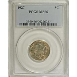1927 5C MS66 PCGS. PCGS Population (238/5). NGC Ce