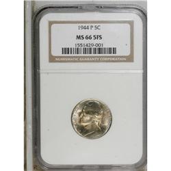 1944-P 5C MS66 Full Steps NGC. NGC Census: (29/7).