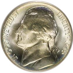 1945-D 5C MS67 Full Steps PCGS. PCGS Population (65/0)