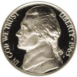 1963 5C PR69 Deep Cameo NGC. NGC Census: (37/0). PCGS