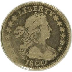 1800 H10C VG8 ANACS. LM-1. NGC Census: (0/174). PCGS P