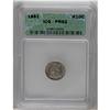 Image 1 : 1861 H10C PR62 ICG. NGC Census: (1/72). PCGS Populatio