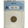 1844 10C VG10 ANACS. NGC Census: (2/80). PCGS Popu