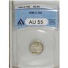1856-O 10C AU55 ANACS. NGC Census: (5/32). PCGS Po